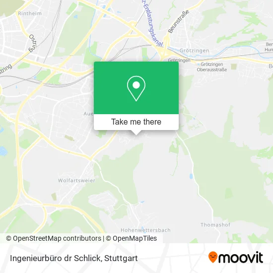 Карта Ingenieurbüro dr Schlick