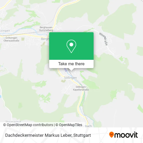 Карта Dachdeckermeister Markus Leber