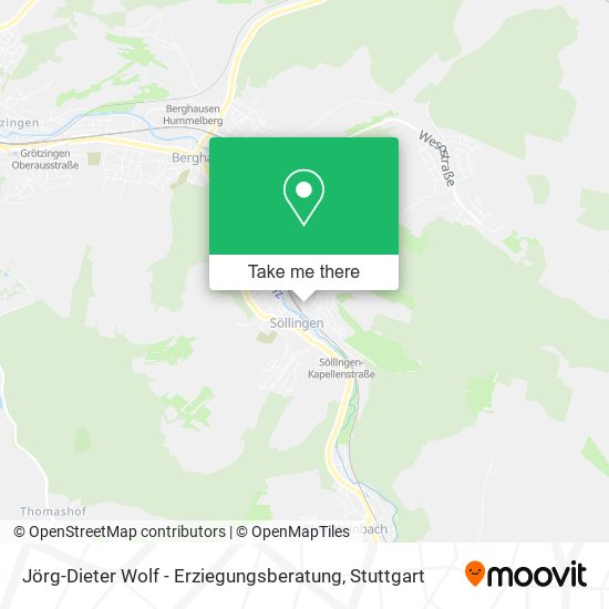 Jörg-Dieter Wolf - Erziegungsberatung map