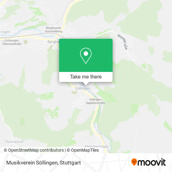 Карта Musikverein Söllingen