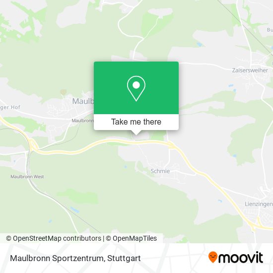 Maulbronn Sportzentrum map