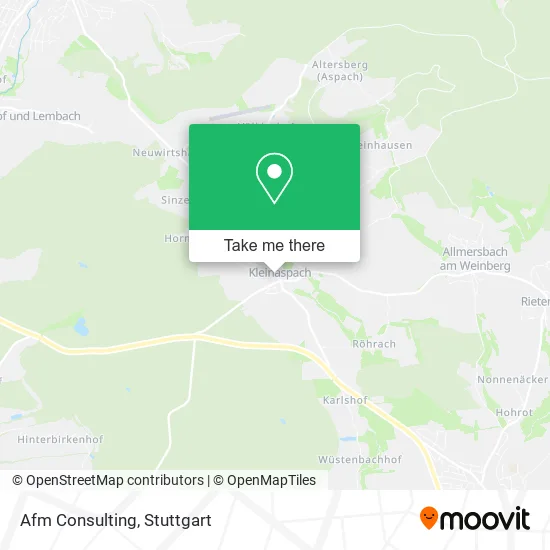 Afm Consulting map