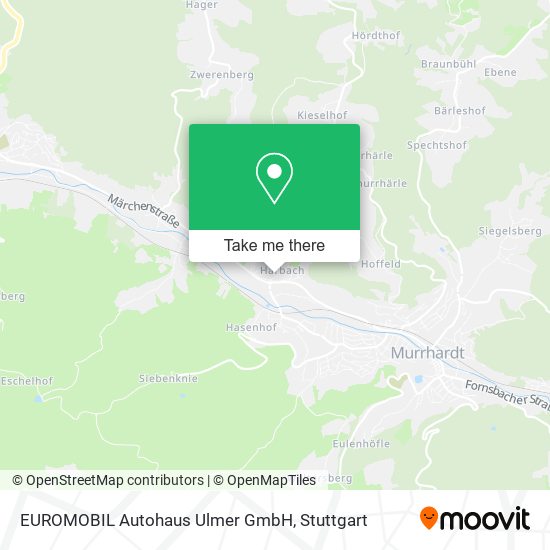 EUROMOBIL Autohaus Ulmer GmbH map