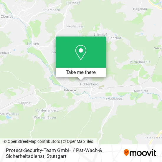 Карта Protect-Security-Team GmbH / Pst-Wach-& Sicherheitsdienst