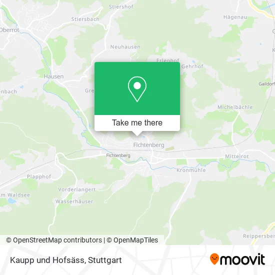 Карта Kaupp und Hofsäss