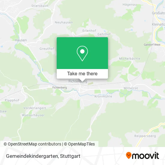 Карта Gemeindekindergarten