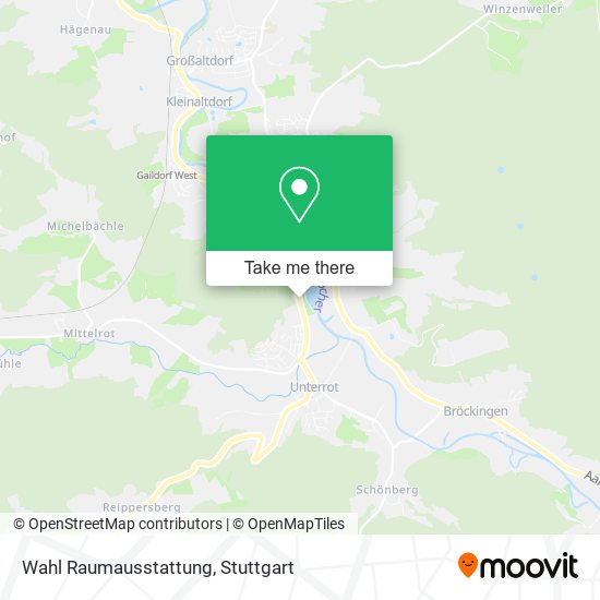 Wahl Raumausstattung map