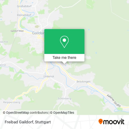 Карта Freibad Gaildorf