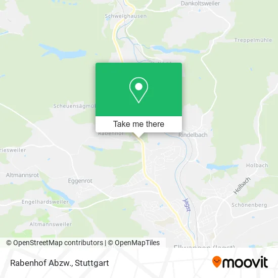 Карта Rabenhof Abzw.