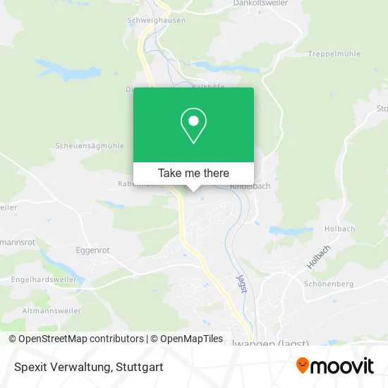 Карта Spexit Verwaltung