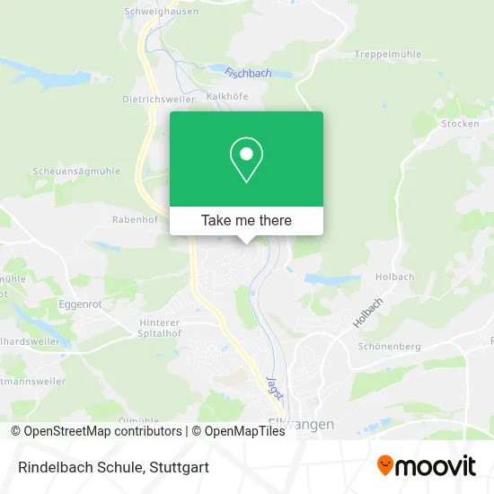 Rindelbach Schule map