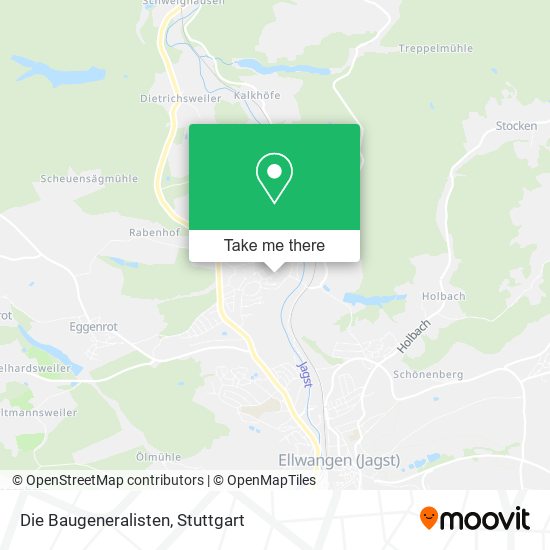 Карта Die Baugeneralisten