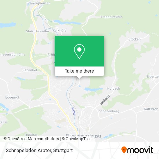 Карта Schnapsladen Arbter