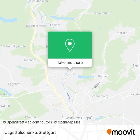 Карта Jagsttalschenke