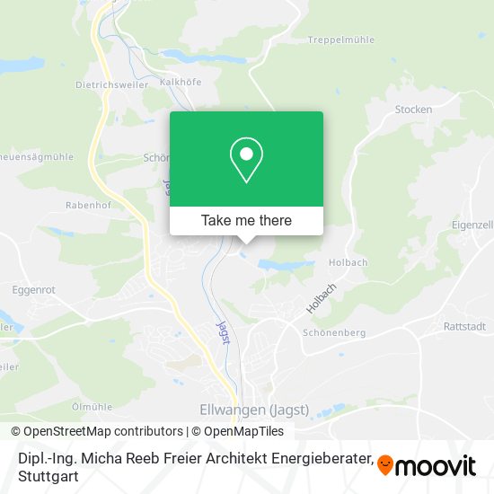 Dipl.-Ing. Micha Reeb Freier Architekt Energieberater map