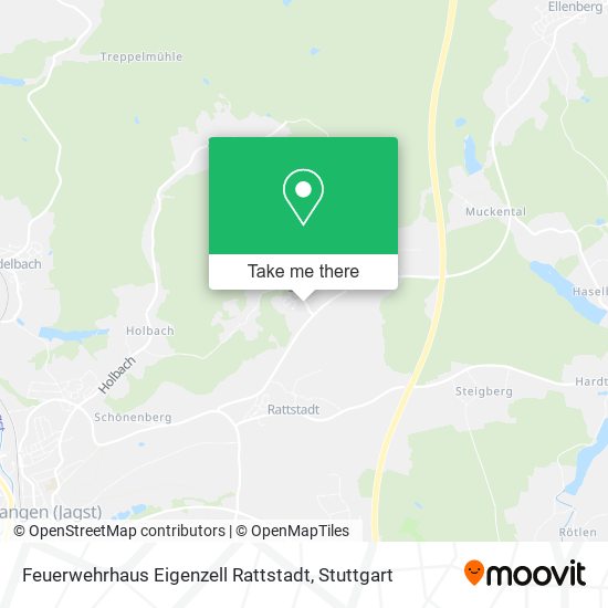 Feuerwehrhaus Eigenzell Rattstadt map