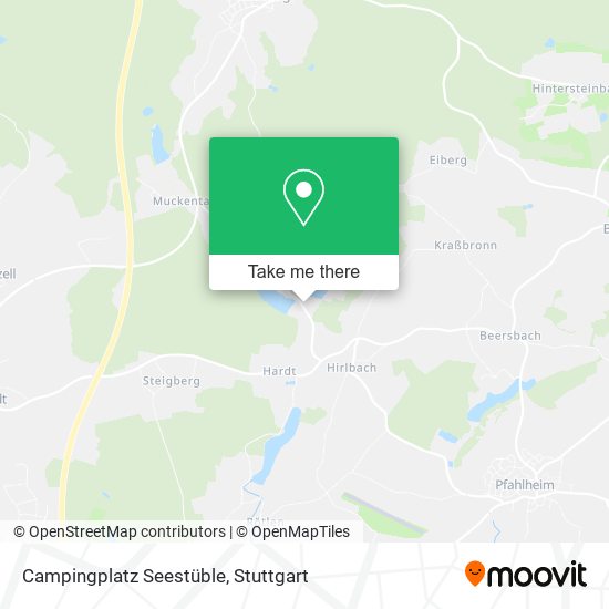 Campingplatz Seestüble map
