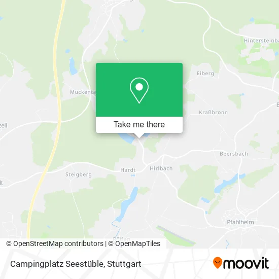 Карта Campingplatz Seestüble