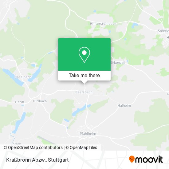 Kraßbronn Abzw. map
