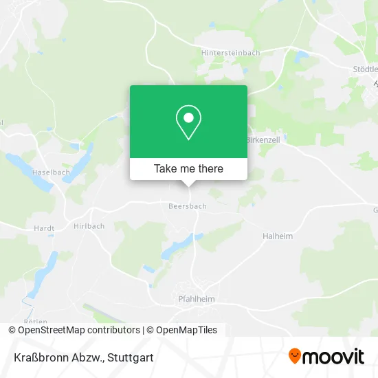 Карта Kraßbronn Abzw.