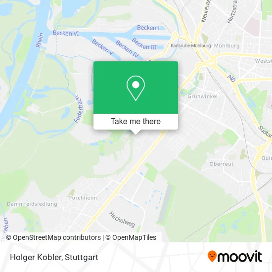 Карта Holger Kobler
