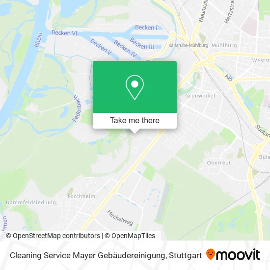 Карта Cleaning Service Mayer Gebäudereinigung