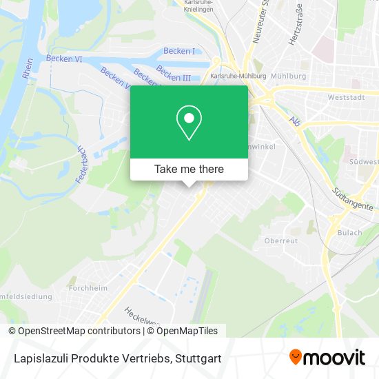 Lapislazuli Produkte Vertriebs map