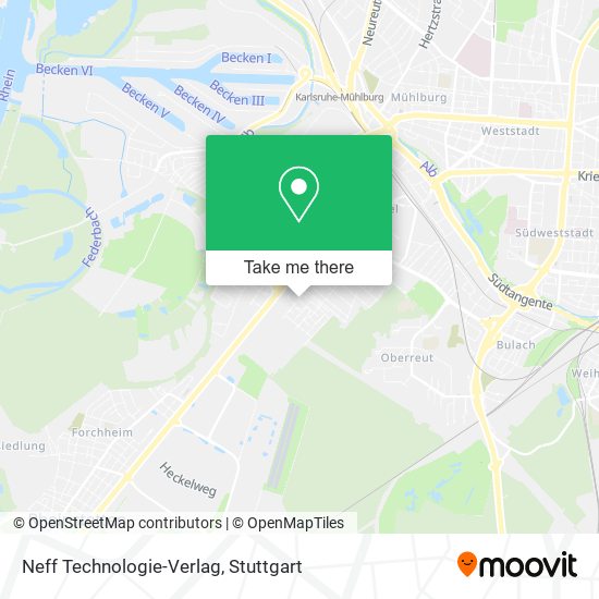 Карта Neff Technologie-Verlag