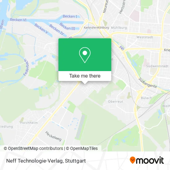 Карта Neff Technologie-Verlag