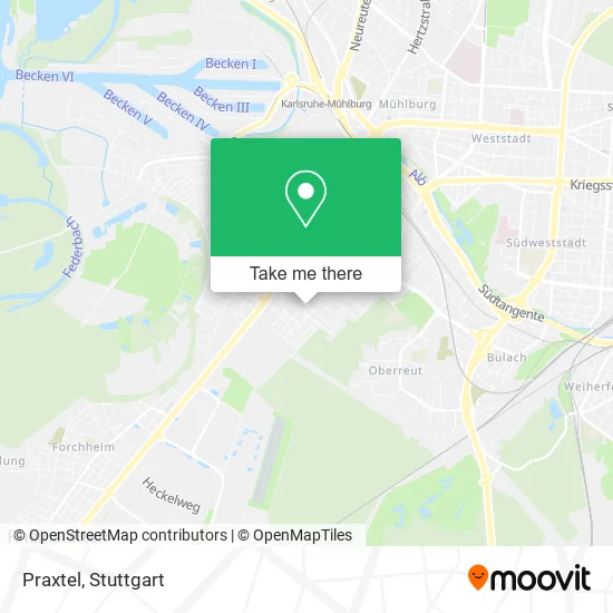 Карта Praxtel