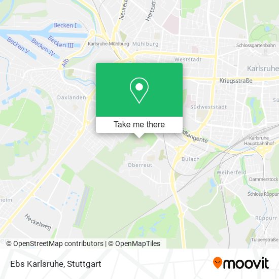 Карта Ebs Karlsruhe