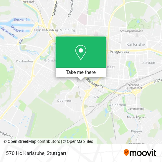 Карта 570 Hc Karlsruhe