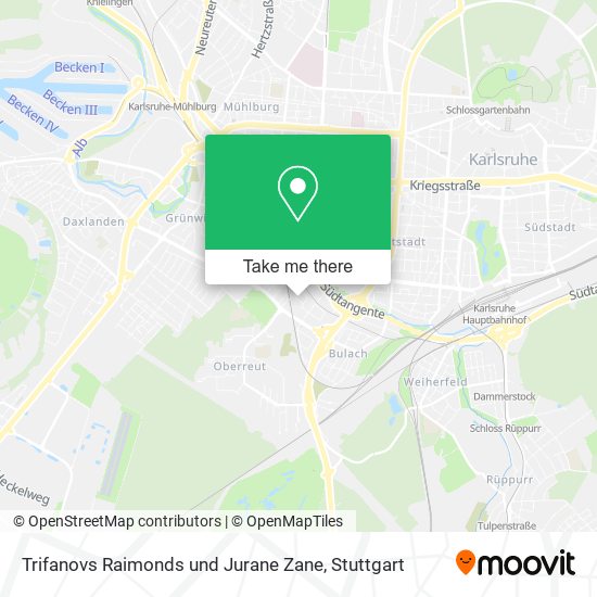 Trifanovs Raimonds und Jurane Zane map