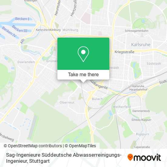 Sag-Ingenieure Süddeutsche Abwasserreinigungs-Ingenieur map