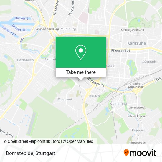 Карта Domstep de