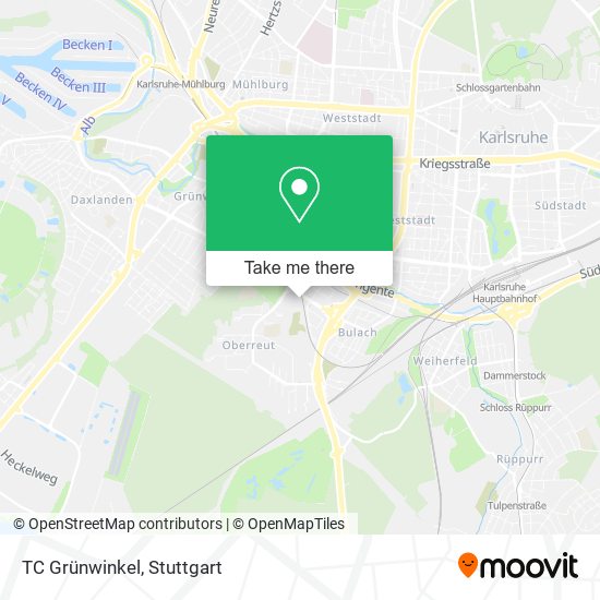 Карта TC Grünwinkel