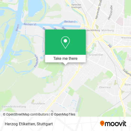 Карта Herzog Etiketten