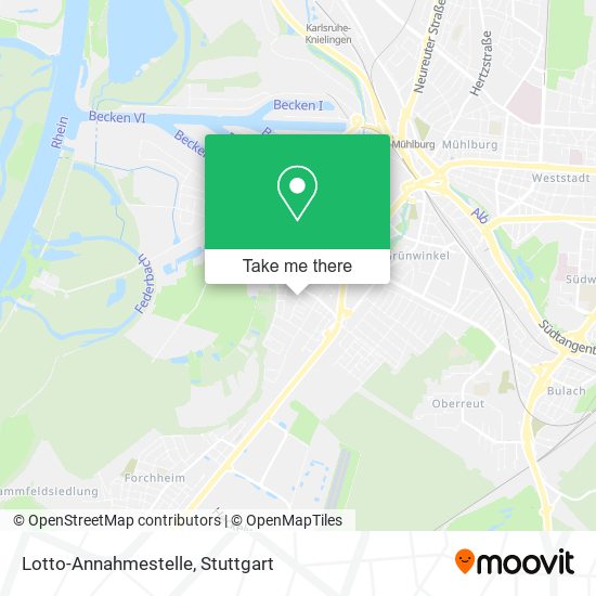 Lotto-Annahmestelle map