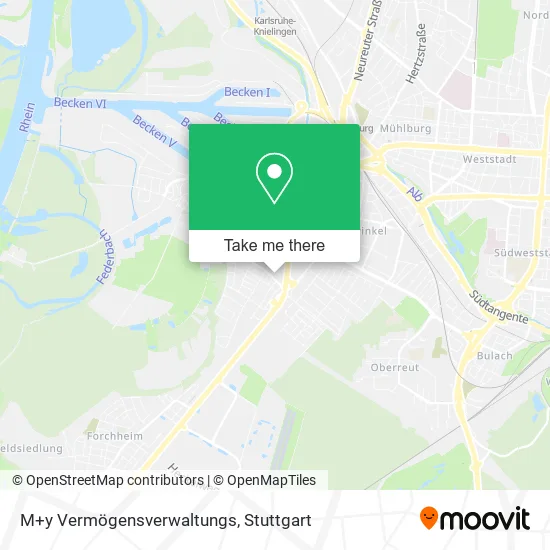 Карта M+y Vermögensverwaltungs