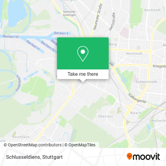 Карта Schlusseldiens