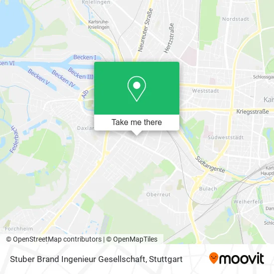 Карта Stuber Brand Ingenieur Gesellschaft