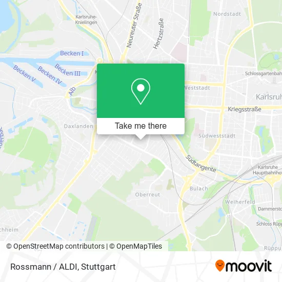 Карта Rossmann / ALDI