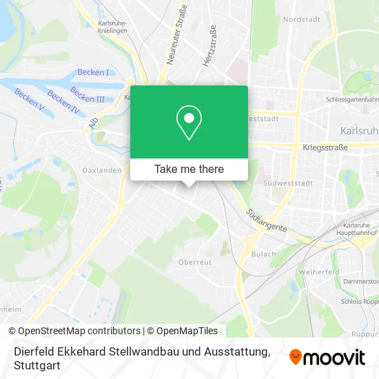 Карта Dierfeld Ekkehard Stellwandbau und Ausstattung