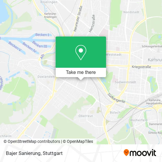 Карта Bajer Sanierung