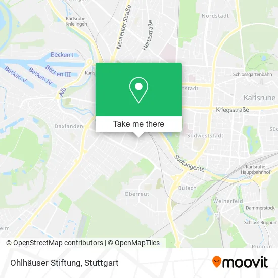 Карта Ohlhäuser Stiftung