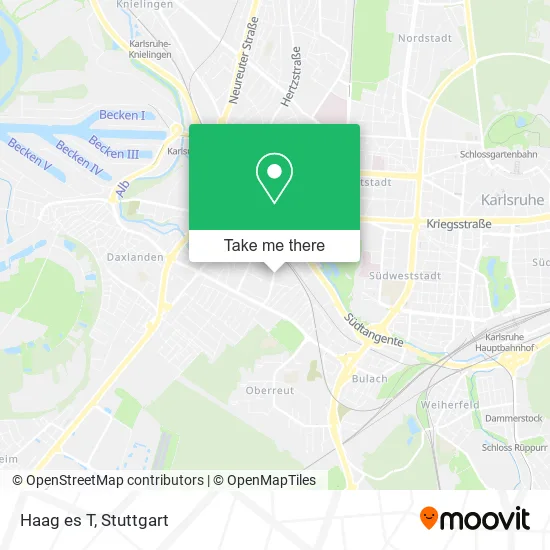 Карта Haag es T