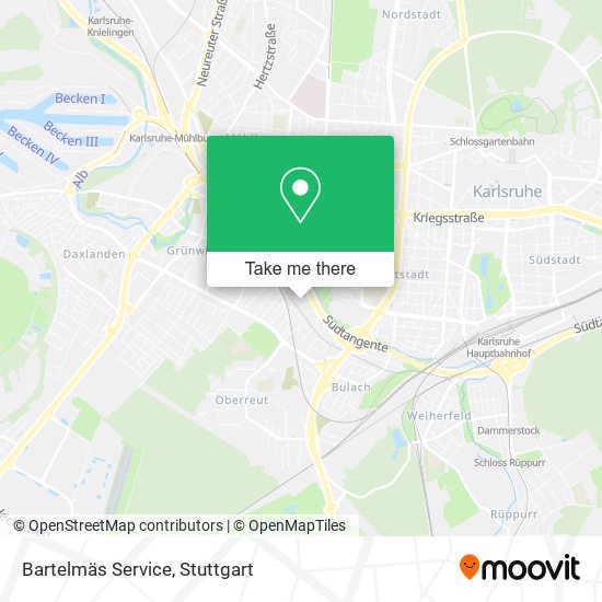 Bartelmäs Service map