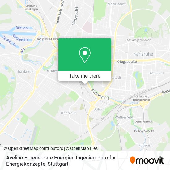 Avelino Erneuerbare Energien Ingenieurbüro für Energiekonzepte map