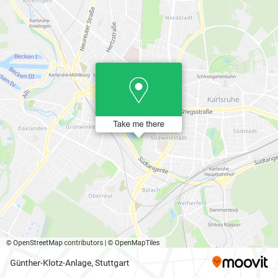 Günther-Klotz-Anlage map