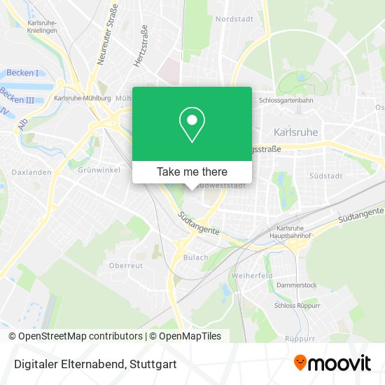 Digitaler Elternabend map